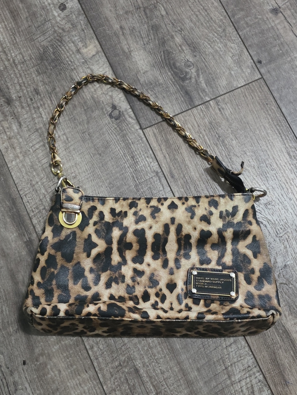 leopard print Marc by Marc Jacobs shoulder bag